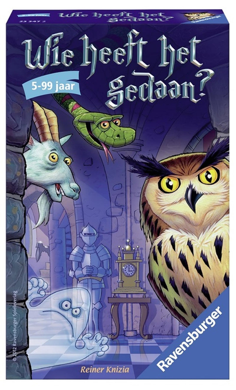 Afbeelding laden in galerijviewer, Ravensburger pocketspel wie heeft het gedaan?

