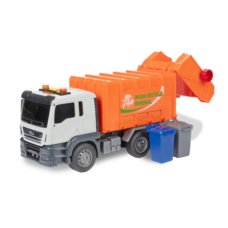 Afbeelding laden in galerijviewer, Toi-toys vehicool vuilniswagen - 21cm

