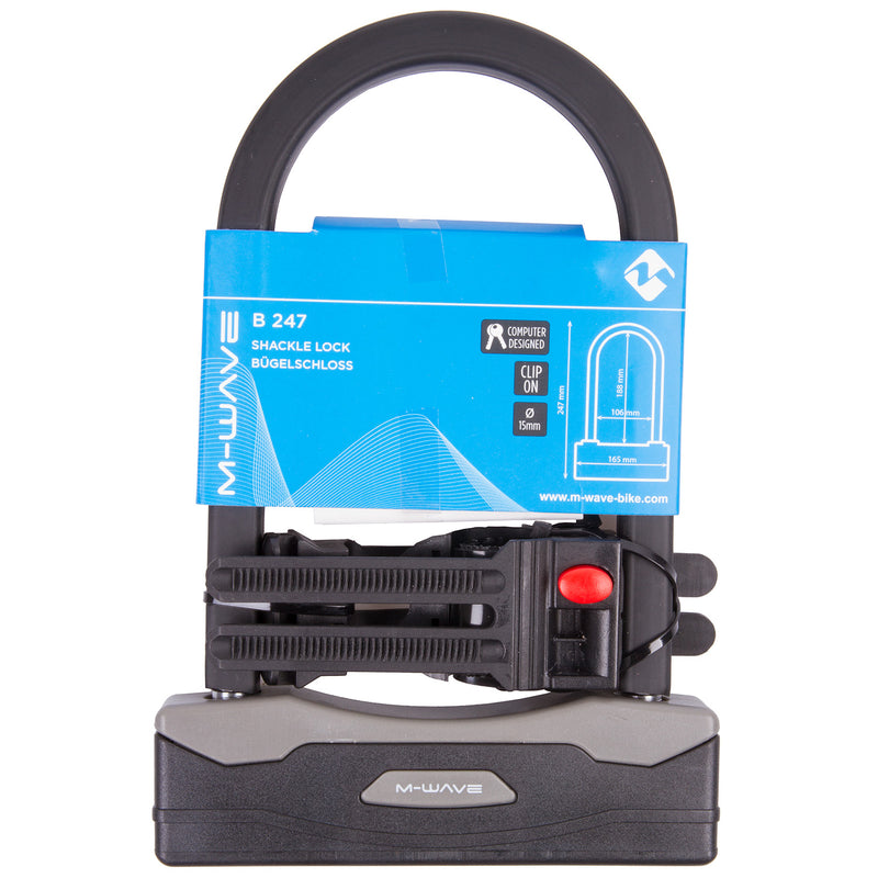 Afbeelding laden in galerijviewer, M-wave b 247 shackle lock
