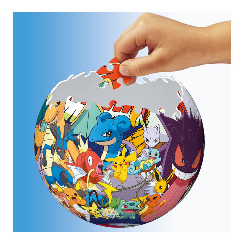 Afbeelding laden in galerijviewer, Pokémon ravensburger puzzelbal, 72st.
