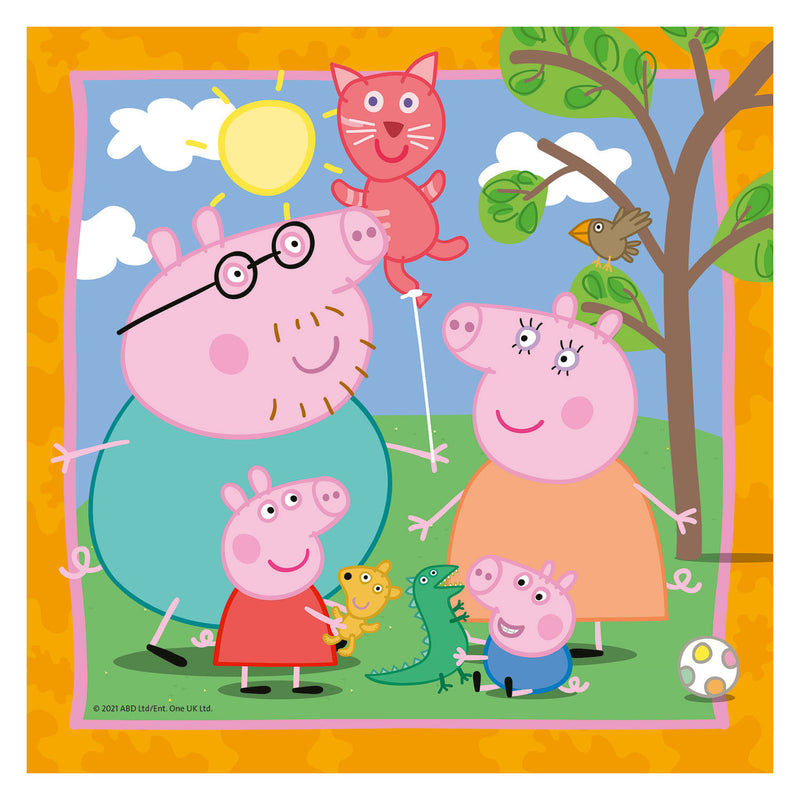 Afbeelding laden in galerijviewer, Ravensburger puzzel peppa pig - legpuzzel - 3x49 stukjes
