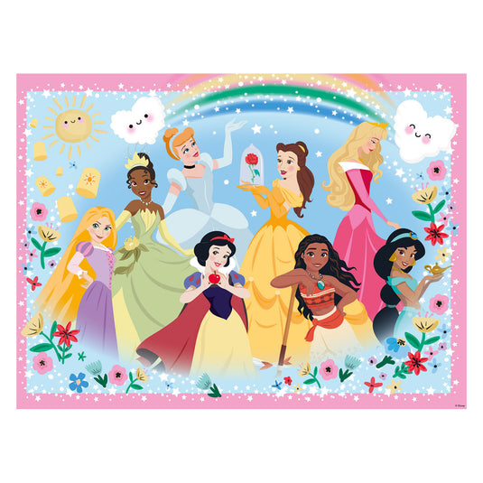 Ravensburger puzzel disney princess - legpuzzel - 100 stukjes