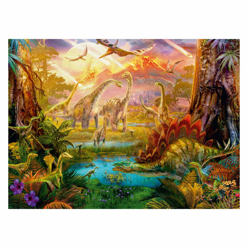 Afbeelding laden in galerijviewer, Ravensburger Land van de Dinosauriers Legpuzzel, 500st.
