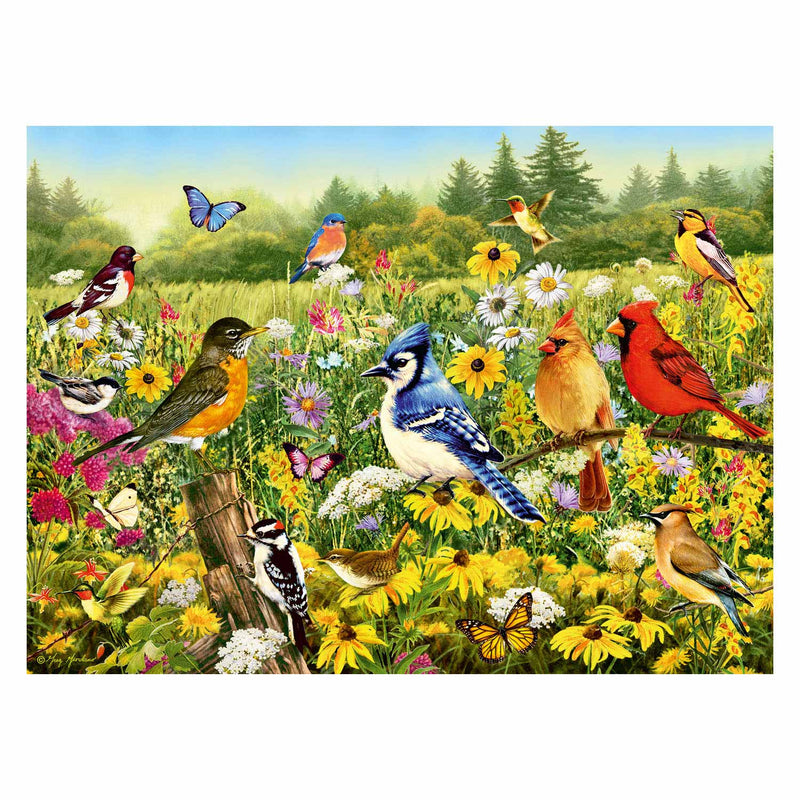 Afbeelding laden in galerijviewer, Ravensburger Vogels in de Wei Legpuzzel, 500st.

