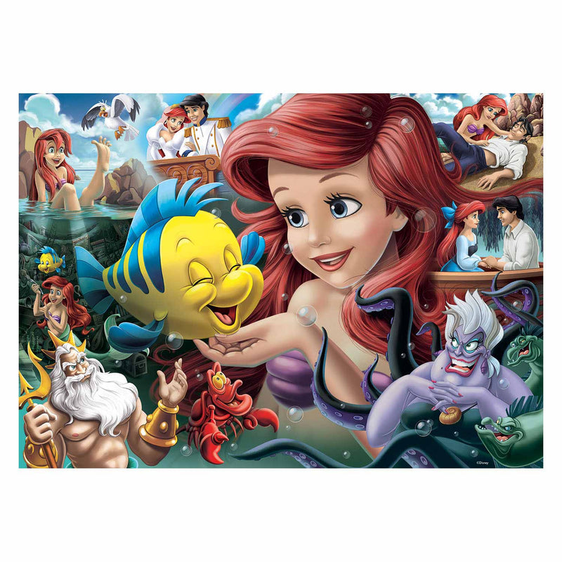 Afbeelding laden in galerijviewer, Ravensburger De kleine Zeemeermin Legpuzzel, 1000st.
