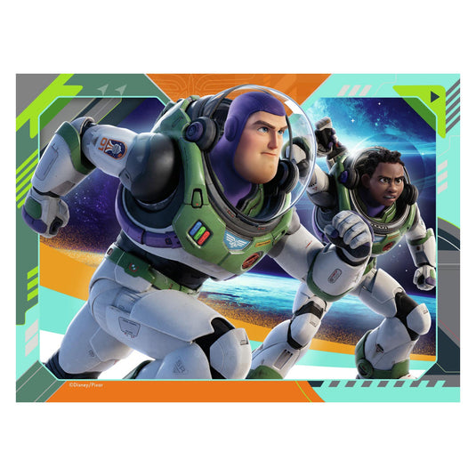 Ravensburger disney lightyear 4in1box puzzel - 12+16+20+24 stukjes - kinderpuzzel