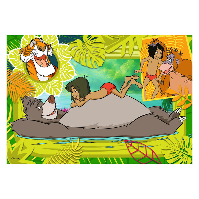 Afbeelding laden in galerijviewer, Ravensburger disney classics: dombo en jungleboek legpuzzel, 2x12st.
