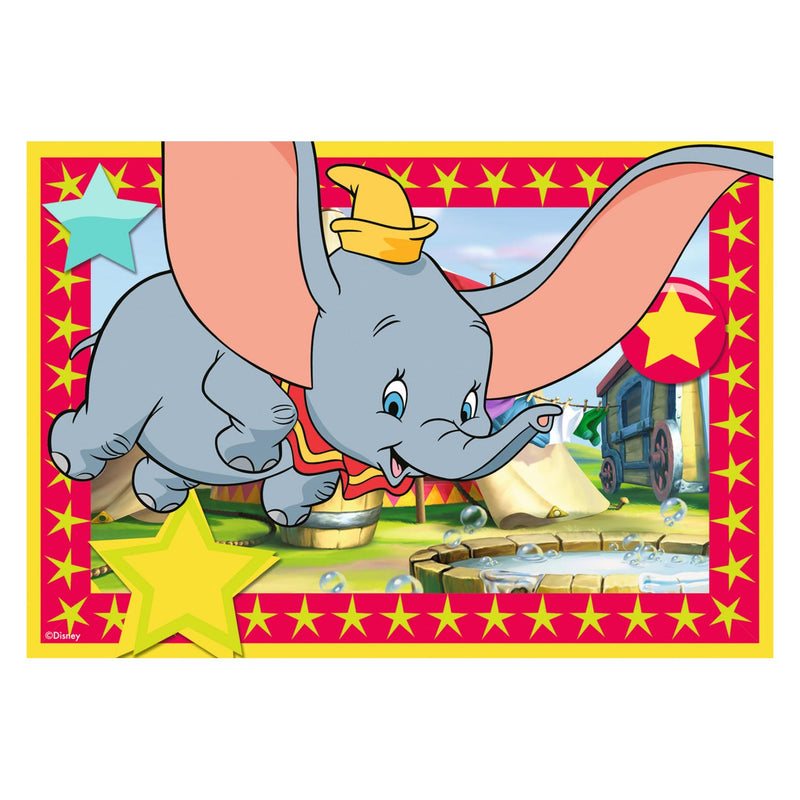 Afbeelding laden in galerijviewer, Ravensburger disney classics: dombo en jungleboek legpuzzel, 2x12st.
