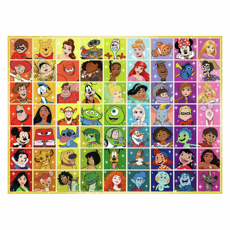 Afbeelding laden in galerijviewer, Ravensburger puzzel disney collage - legpuzzel - 100 xxl stukjes
