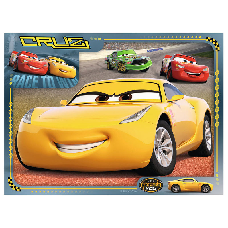Afbeelding laden in galerijviewer, Ravensburger puzzel disney cars 3 let's race! - 12+16+20+24 stukjes
