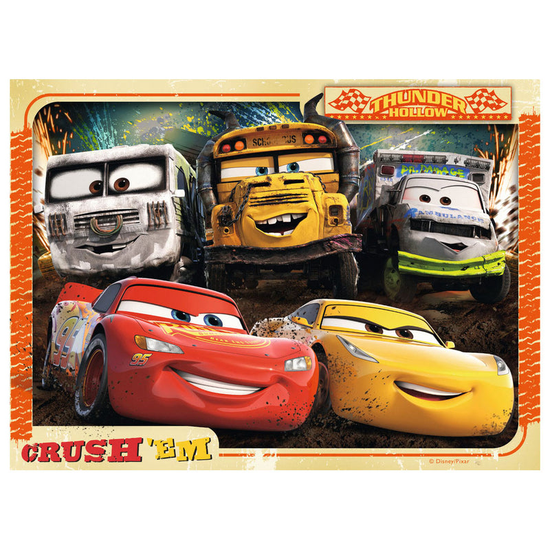 Afbeelding laden in galerijviewer, Ravensburger puzzel disney cars 3 let's race! - 12+16+20+24 stukjes
