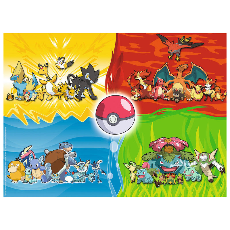Afbeelding laden in galerijviewer, Ravensburger verschillende pokemons puzzel - legpuzzel - 150 stukjes
