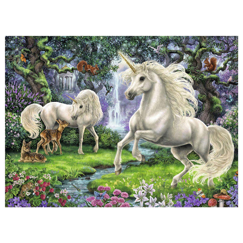 Afbeelding laden in galerijviewer, Ravensburger mystieke eenhoorns, 200st. xxl
