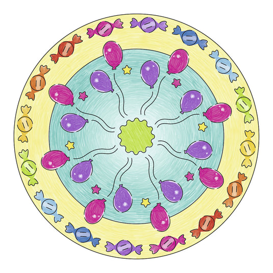 Ravensburger mandala-designer 2in1 - eenhoorn