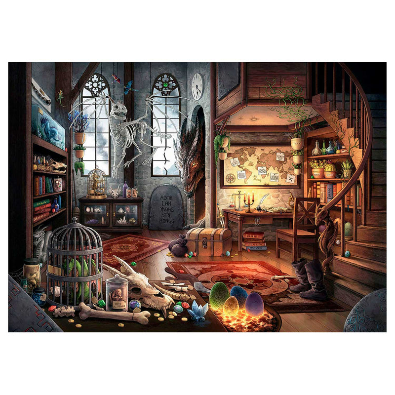Afbeelding laden in galerijviewer, Ravensburger escape room puzzel - draken laboratorium, 759st
