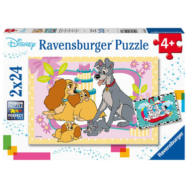 Ravensburger - De Schattigste Puppies 2x24 stuks