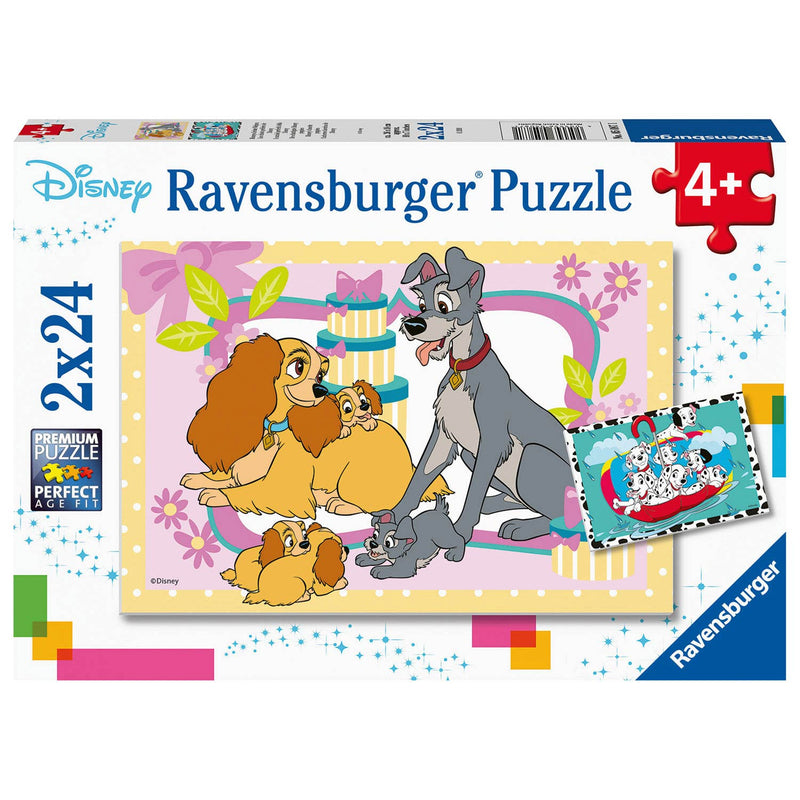 Afbeelding laden in galerijviewer, Ravensburger - De Schattigste Puppies 2x24 stuks

