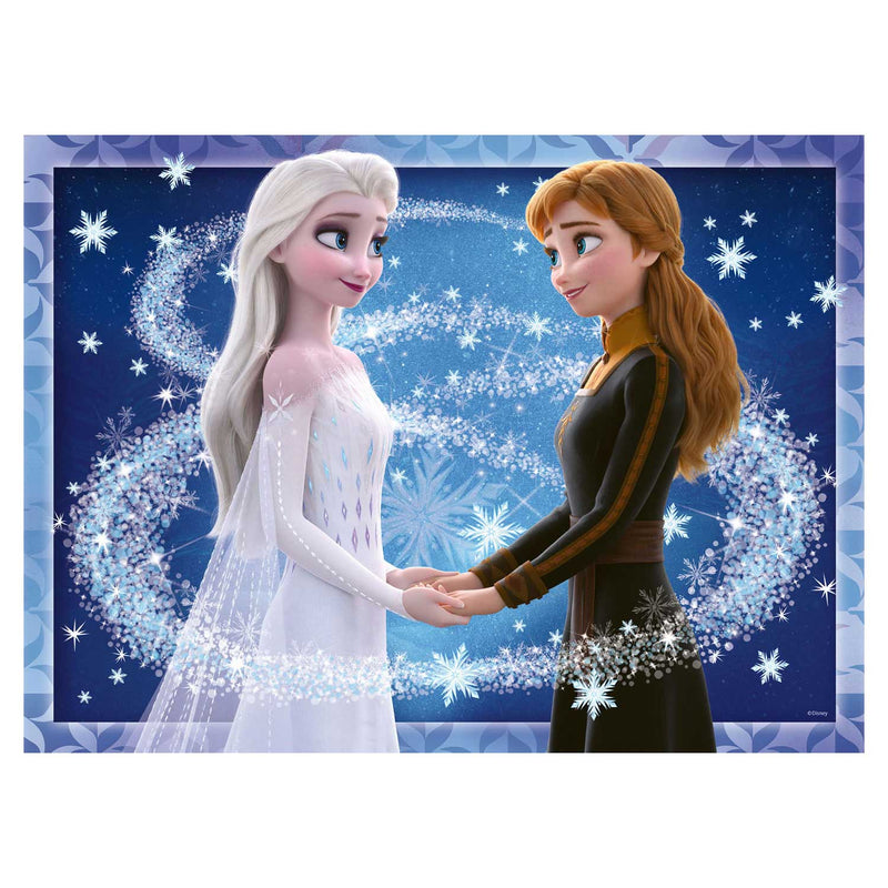 Afbeelding laden in galerijviewer, Ravensburger puzzel disney frozen starline zussen voor altijd - legpuzzel - 200 stukjes
