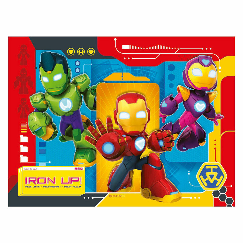 Afbeelding laden in galerijviewer, Ravensburger legpuzzel iron man en zijn fantastische vriendjes - 4 puzzels

