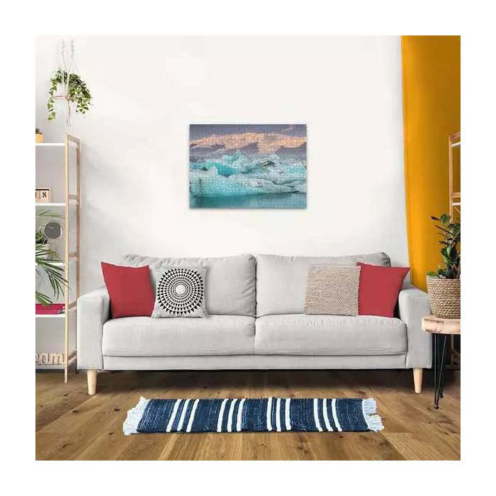 Afbeelding laden in galerijviewer, Ravensburger puzzel jokulsarlon ijsland - 1000 stukjes landschap.
