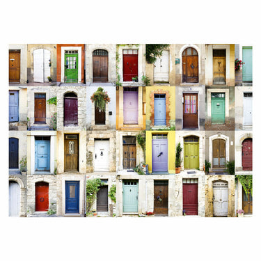 Ravensburger puzzel beautiful doors in the provence - legpuzzel - 1000 stukjes