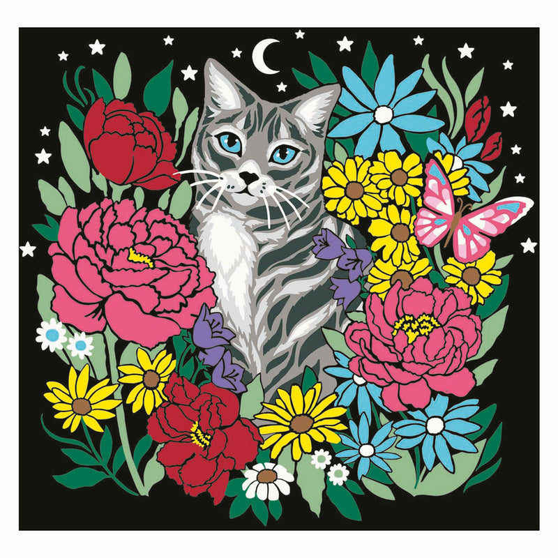 Afbeelding laden in galerijviewer, Ravensburger creart pixie cold schilderen op nummer - kat
