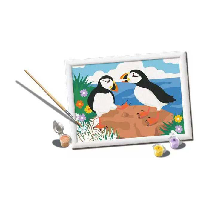Afbeelding laden in galerijviewer, Ravensburger creart serie d papegaaien duiker
