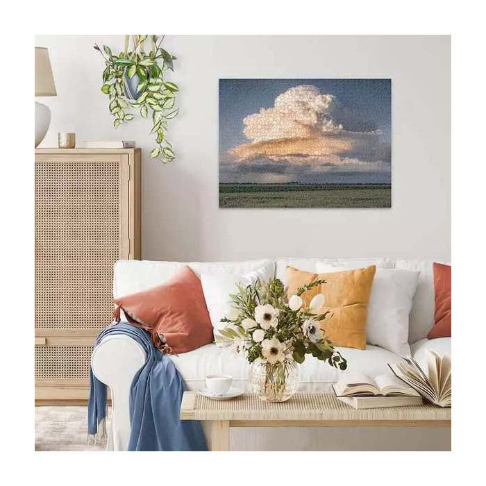 Afbeelding laden in galerijviewer, Ravensburger legpuzzel landschap cumulus epos 1500 stukjes puzzel.
