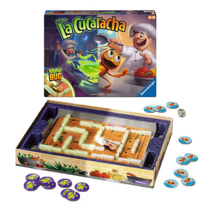 Ravensburger la cucaracha glow in the dark | actiespel voor 2-4 spelers | vanaf 5 jaar