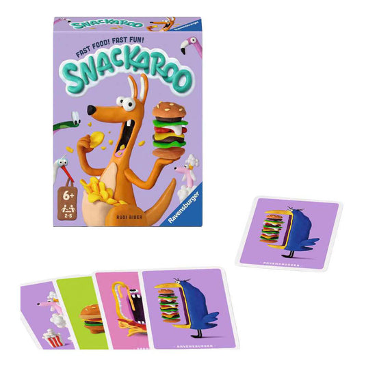 Ravensburger snackaroo kaartspel