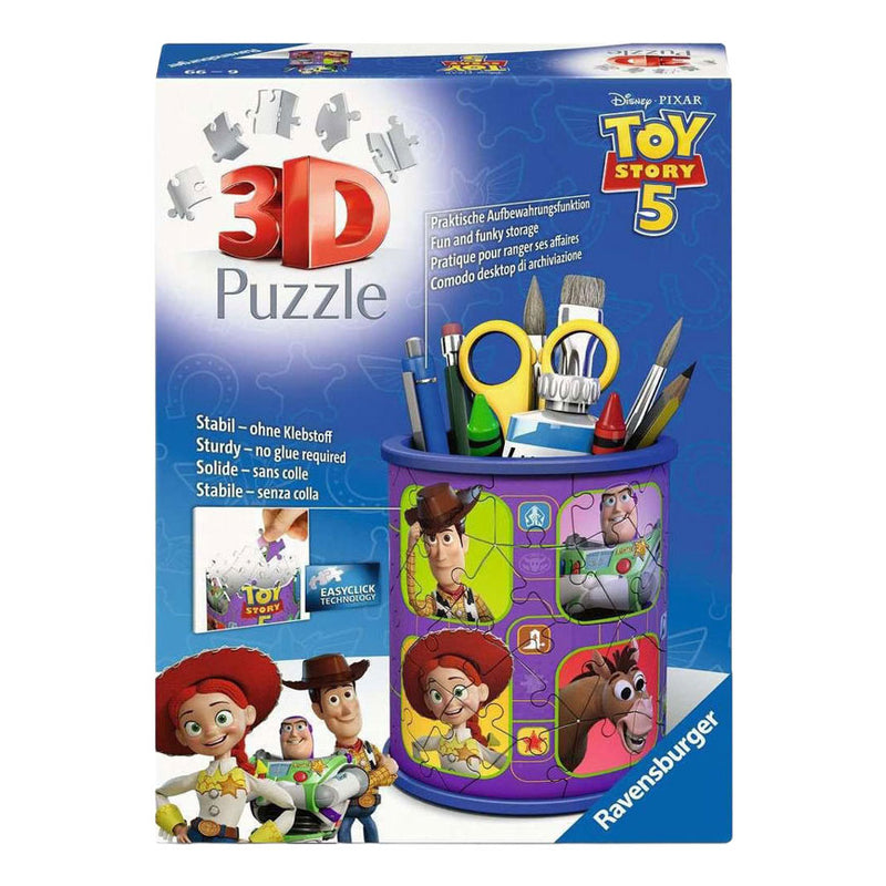 Afbeelding laden in galerijviewer, Ravensburger 3d puzzel - pennenbak toy story 5
