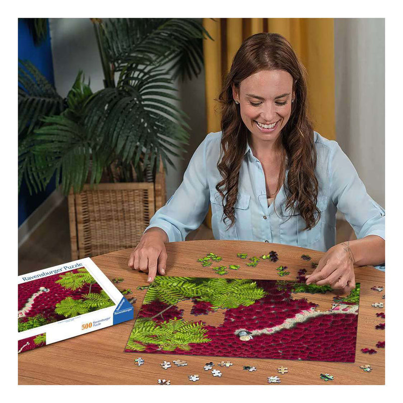 Afbeelding laden in galerijviewer, Ravensburger legpuzzel a sea of red - 500st.
