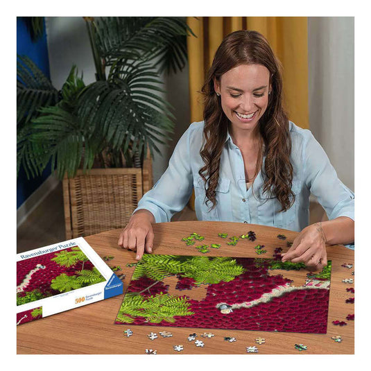 Ravensburger legpuzzel a sea of red - 500st.