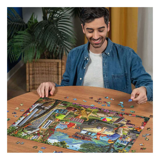 Ravensburger – holiday cottage – legpuzzel – 1000 stukjes