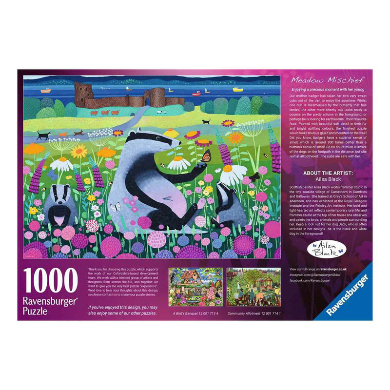 Afbeelding laden in galerijviewer, Ravensburger – weidevrienden – legpuzzel – 1000 stukjes
