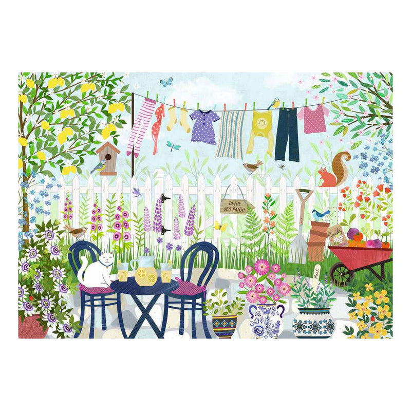 Afbeelding laden in galerijviewer, Ravensburger – zomertuin – legpuzzel – 1000 stukjes
