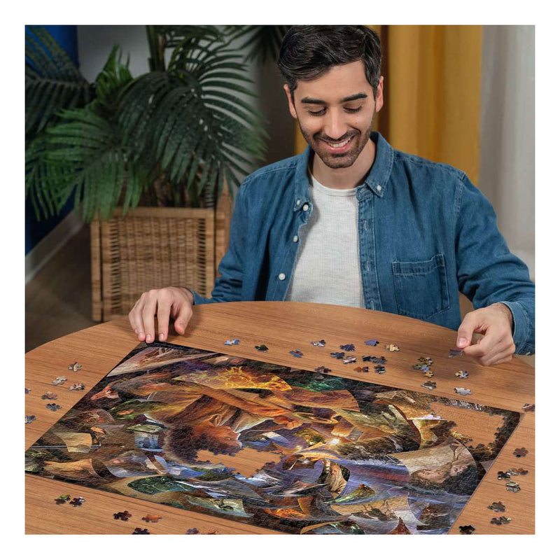Afbeelding laden in galerijviewer, Ravensburger legpuzzel lotr frodo's journey - 1000st.
