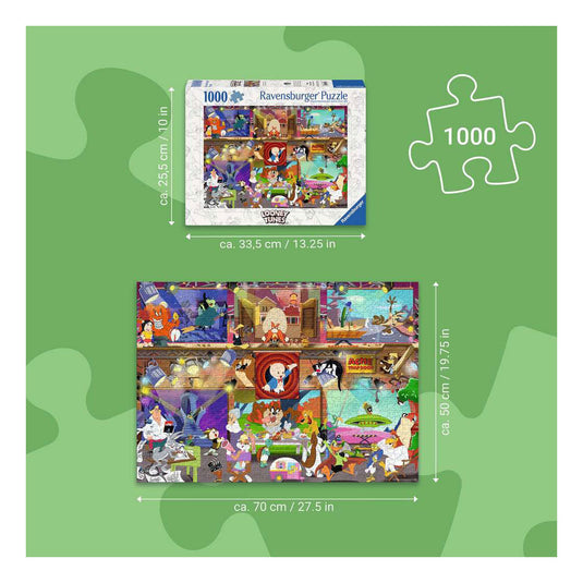 Ravensburger legpuzzel looney tunes studio - 1000st.