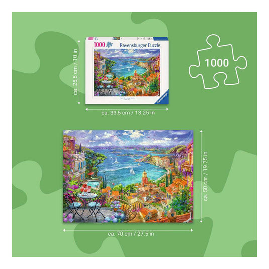 Ravensburger – legpuzzel – 1000 stukjes – 70 x 50 cm