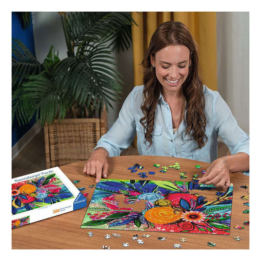 Ravensburger – kleurenexplosie – legpuzzel – 500 stukjes