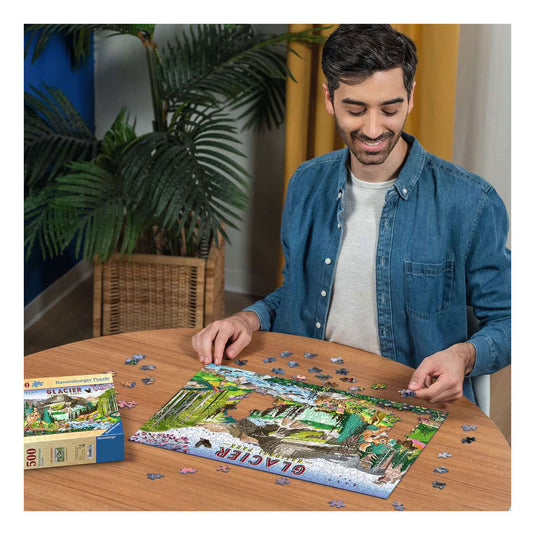 Ravensburger – glacier national park – legpuzzel – 500 stukjes