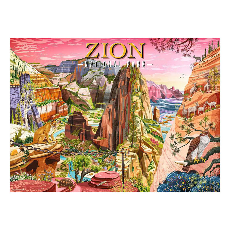 Afbeelding laden in galerijviewer, Ravensburger – zion national park – legpuzzel – 500 stukjes
