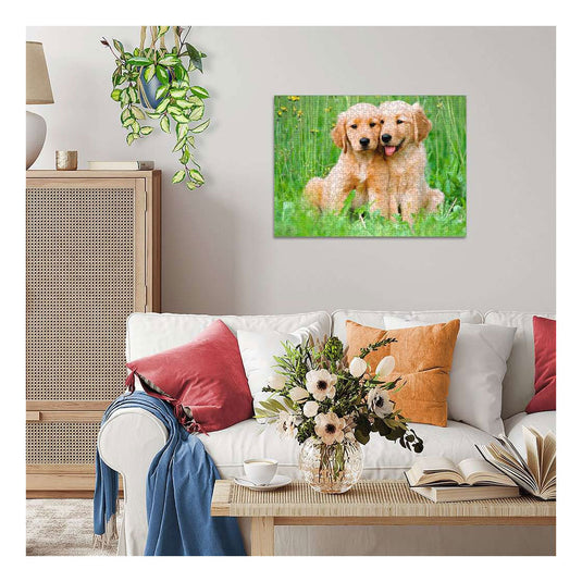 Ravensburger – the golden retriever brothers – legpuzzel – 500 stukjes