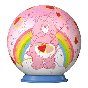 Ravensburger – care bears: love-a-lot bear – 3d puzzle-ball – 55 stukjes