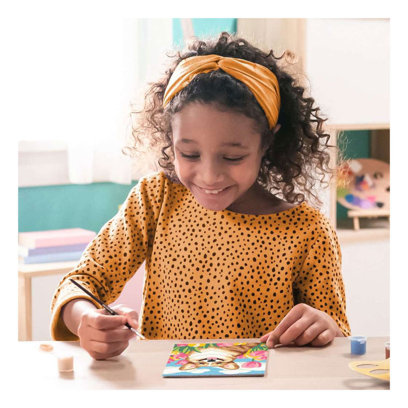 Afbeelding laden in galerijviewer, Ravensburger – creart: floral corgi – schilderen op nummer
