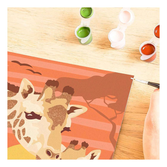 Ravensburger – creart: giraffen – schilderen op nummer