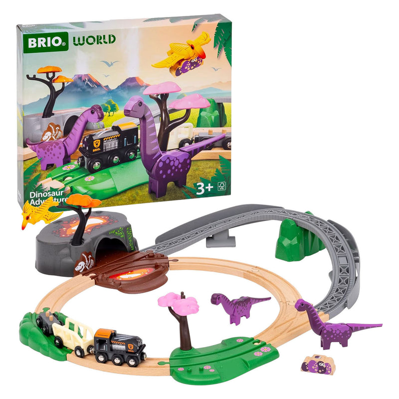Afbeelding laden in galerijviewer, Ravensburger brio treinset dino avonturen set - 21dlg.
