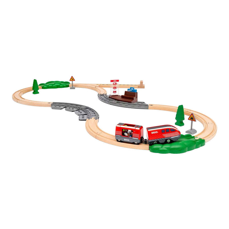 Afbeelding laden in galerijviewer, Ravensburger brio pullback trein set - 28dlg.
