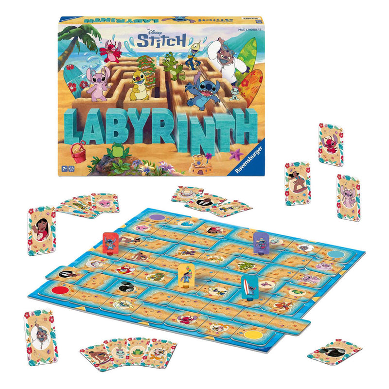 Afbeelding laden in galerijviewer, Ravensburger - bordspel - labyrinth - stitch (6019435)
