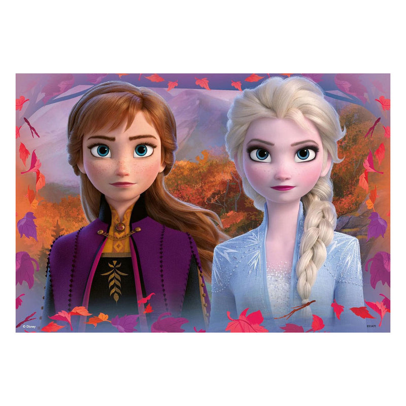 Afbeelding laden in galerijviewer, Ravensburger puzzel frozen 2 de reis naar het onbekende 2x12 stukjes
